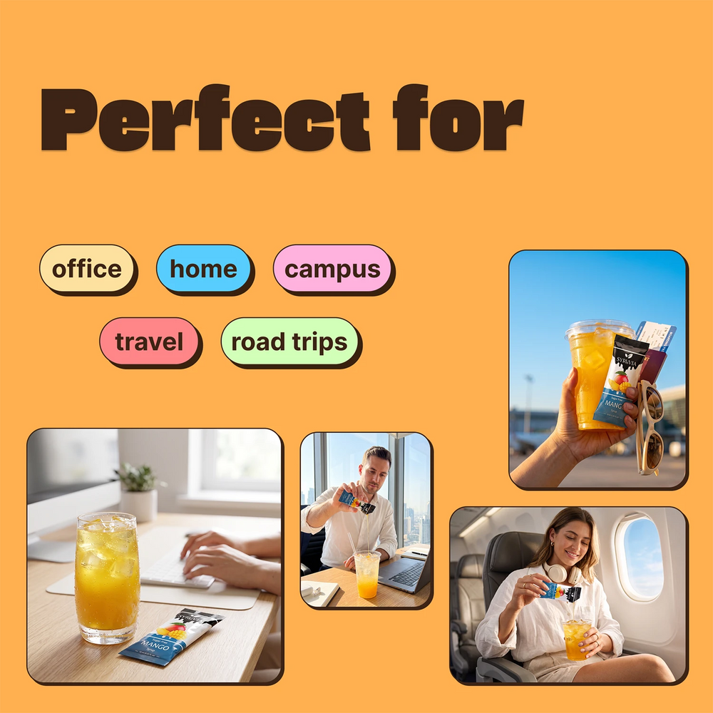 Sugar Free Mango Syrup Pouches