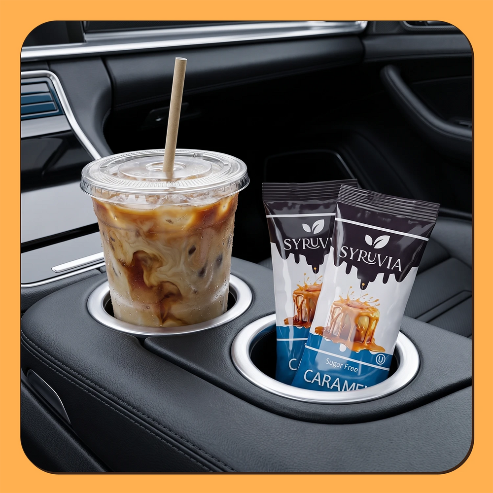 Sugar Free Caramel Syrup Pouches