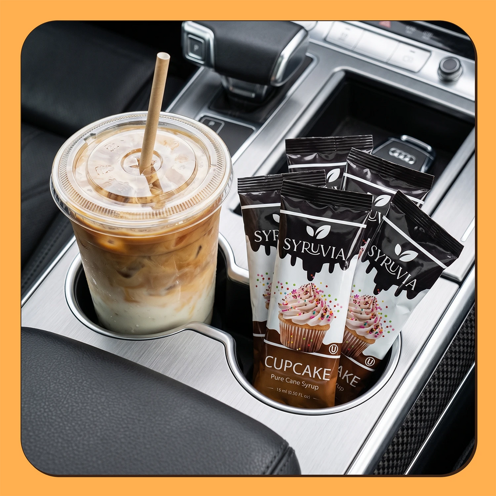 Cupcake Syrup Pouches