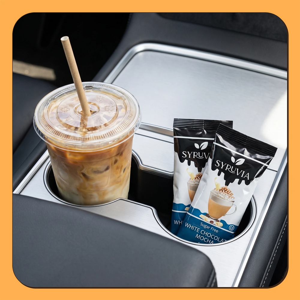 Sugar Free White Chocolate Mocha Syrup Pouches