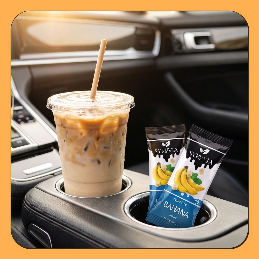 Sugar Free Banana Syrup Pouches