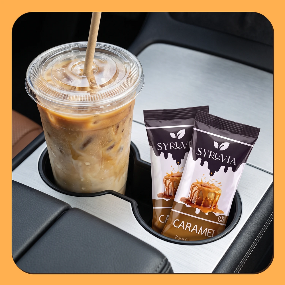 Caramel Syrup Pouches