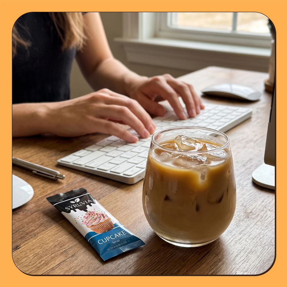 Sugar Free Cupcake Syrup Pouches