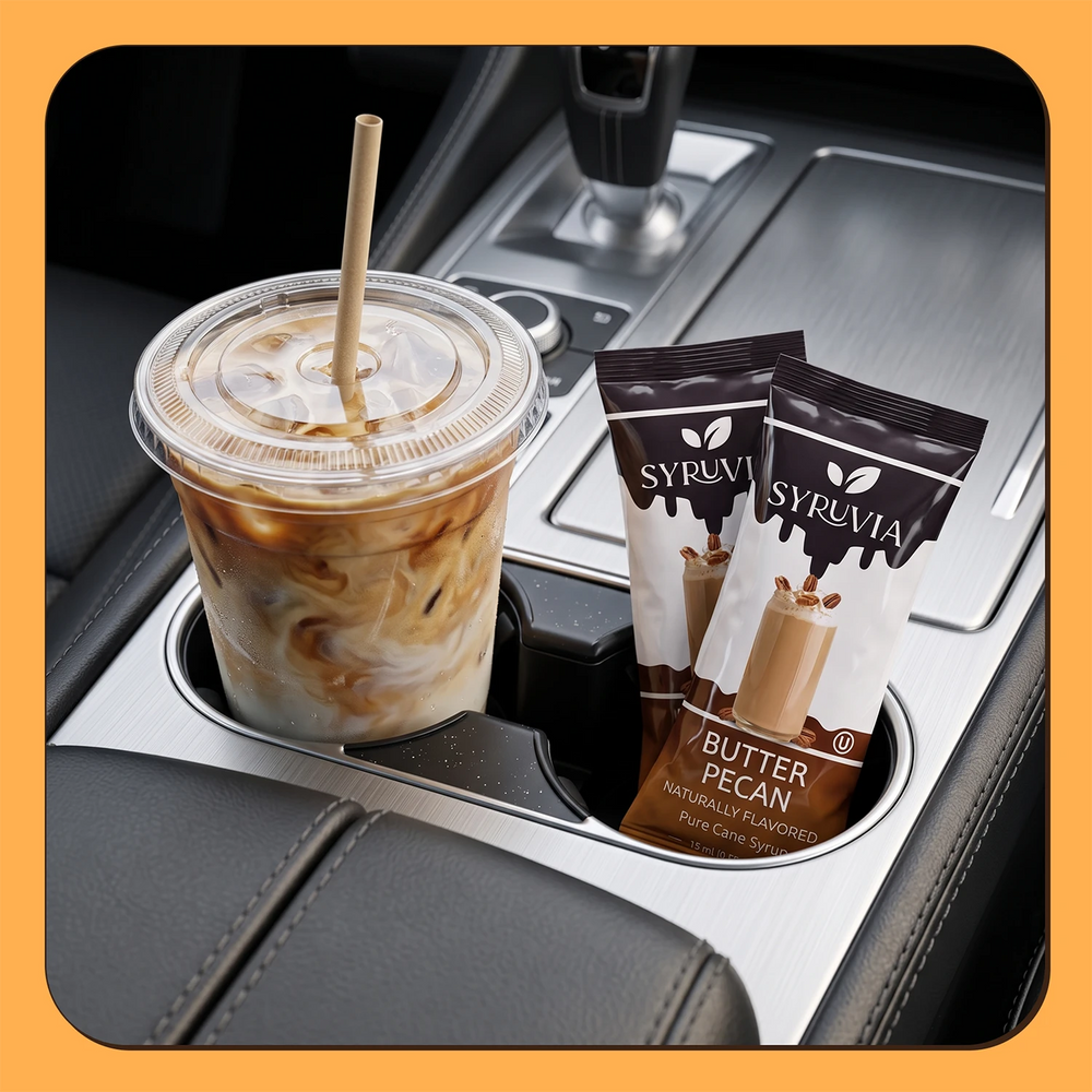 Butter Pecan Syrup Pouches