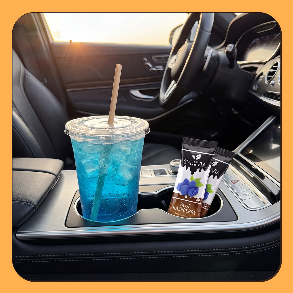 Blue Raspberry Syrup Pouches
