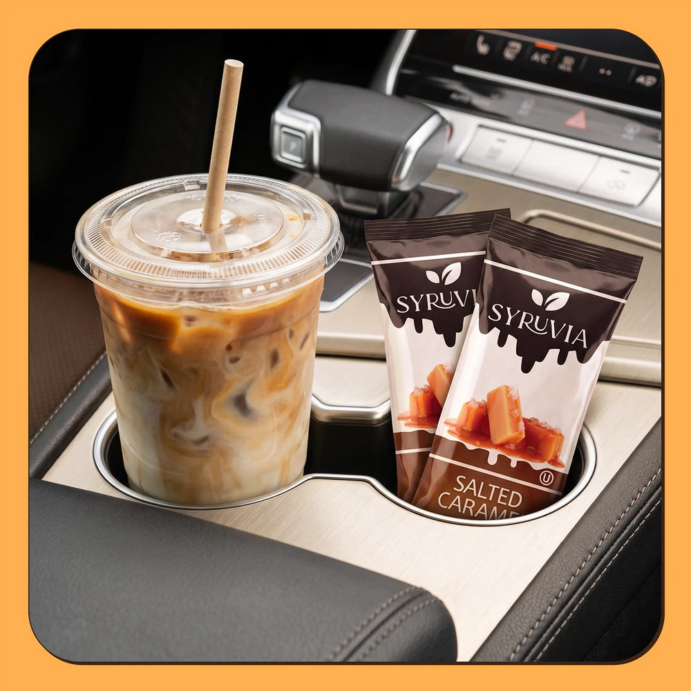 Salted Caramel Syrup Pouches