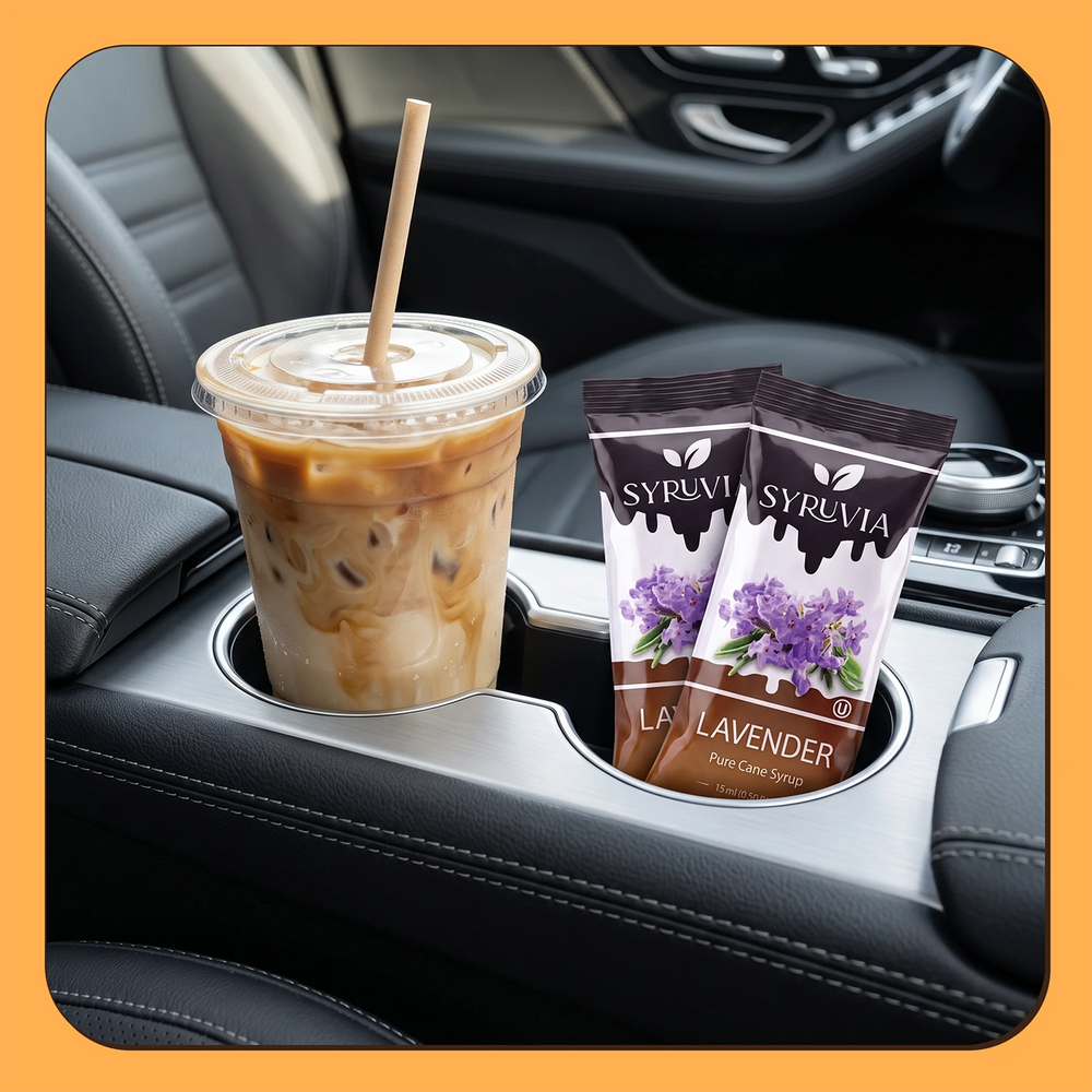 Lavender Syrup Pouches