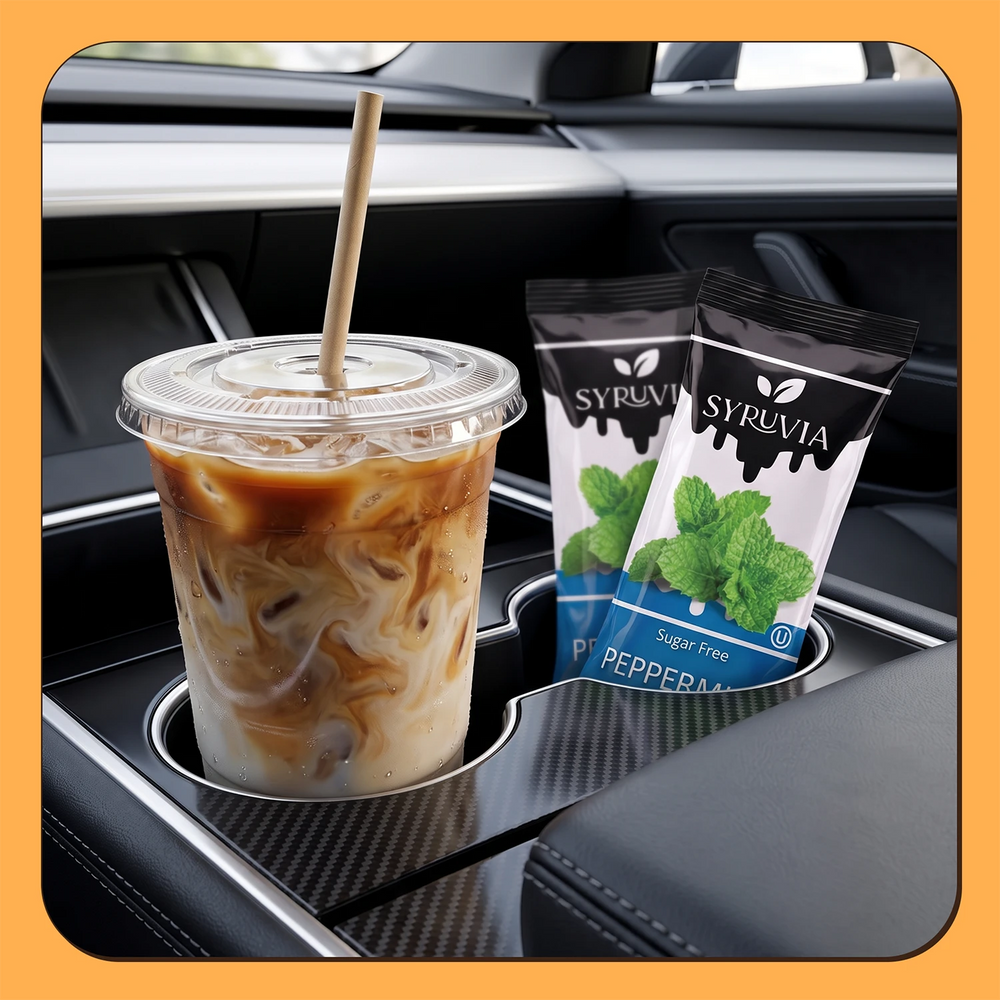 Sugar Free Peppermint Syrup Pouches