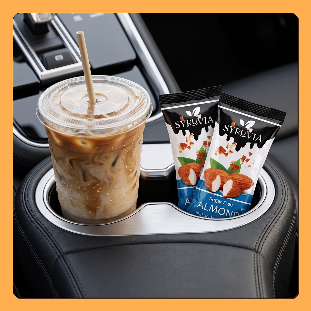 Sugar Free Almond Syrup Pouches