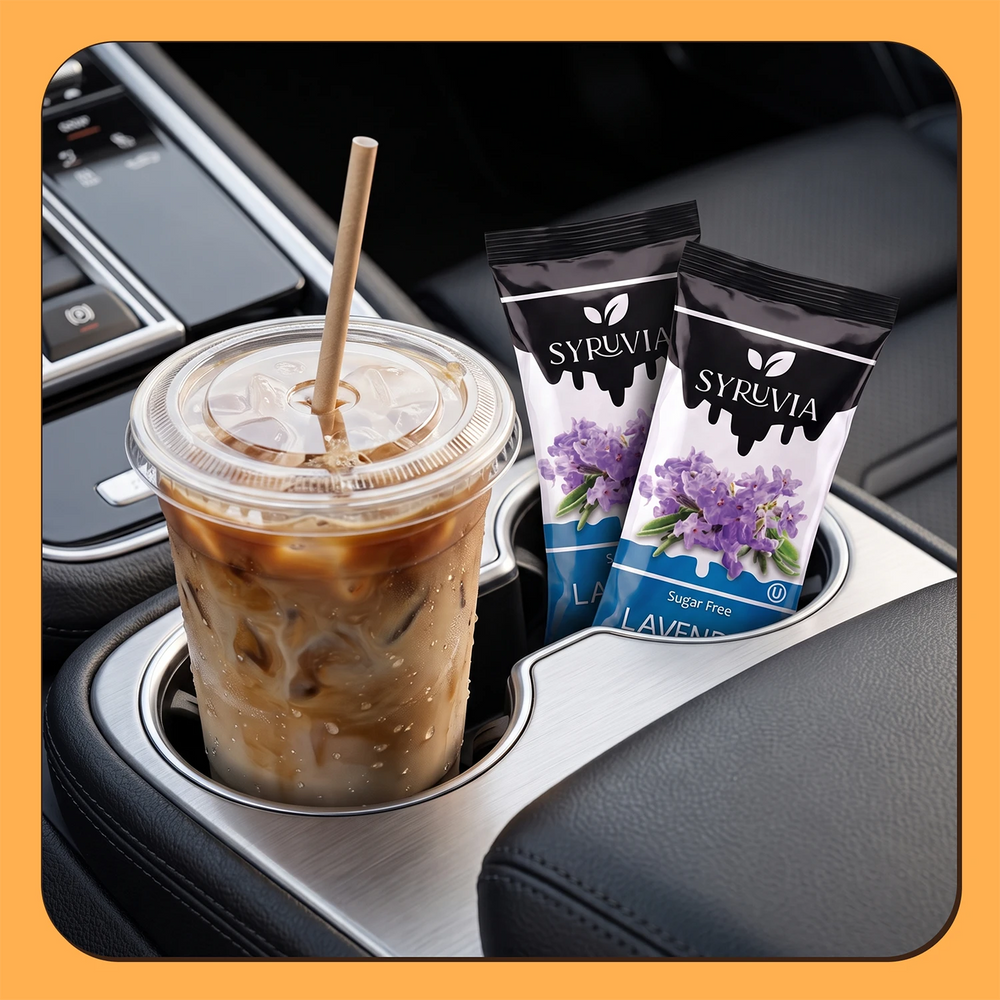 Sugar Free Lavender Syrup Pouches