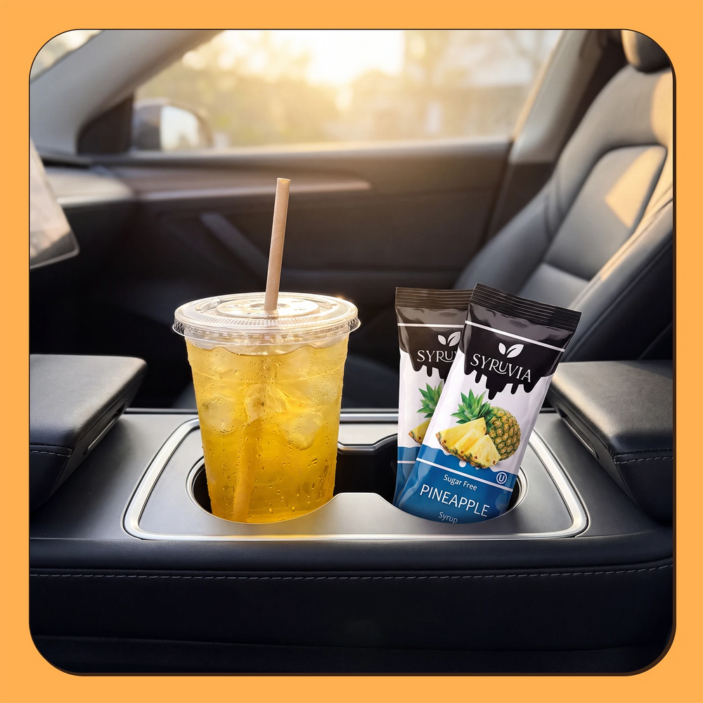 Sugar Free Pineapple Syrup Pouches