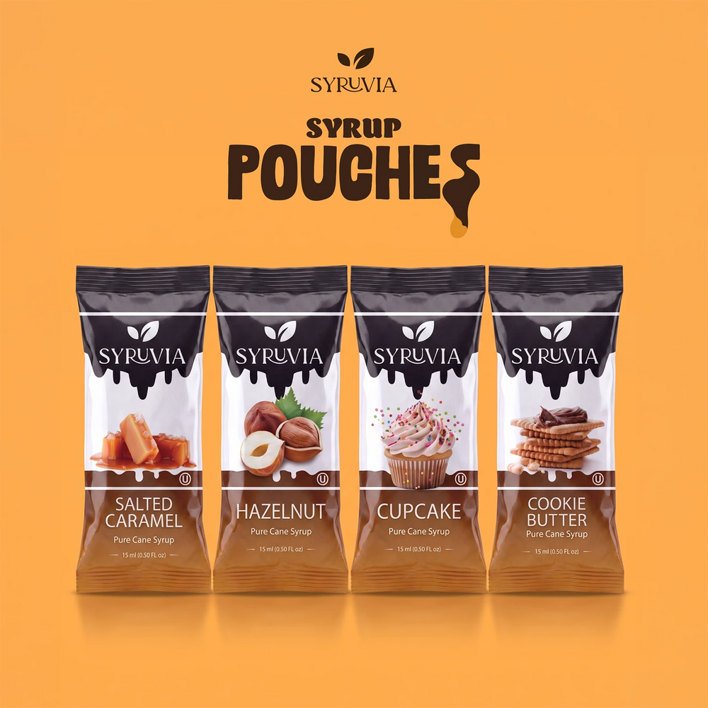 Caramel Syrup Pouches