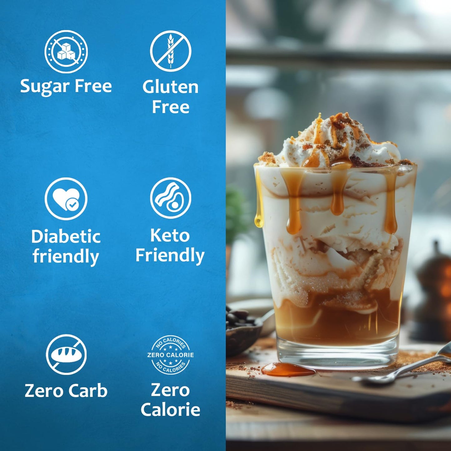 Sugar-Free SALTELLA Syrup Vanilla Salted Caramel