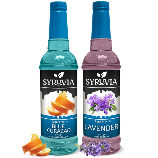 Variety Pack, Sugar Free Blue Curacao, and Lavender Syrup