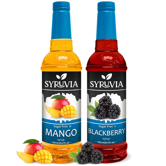 Variety Pack, Sugar Free Blackberry, and Mango Syrup