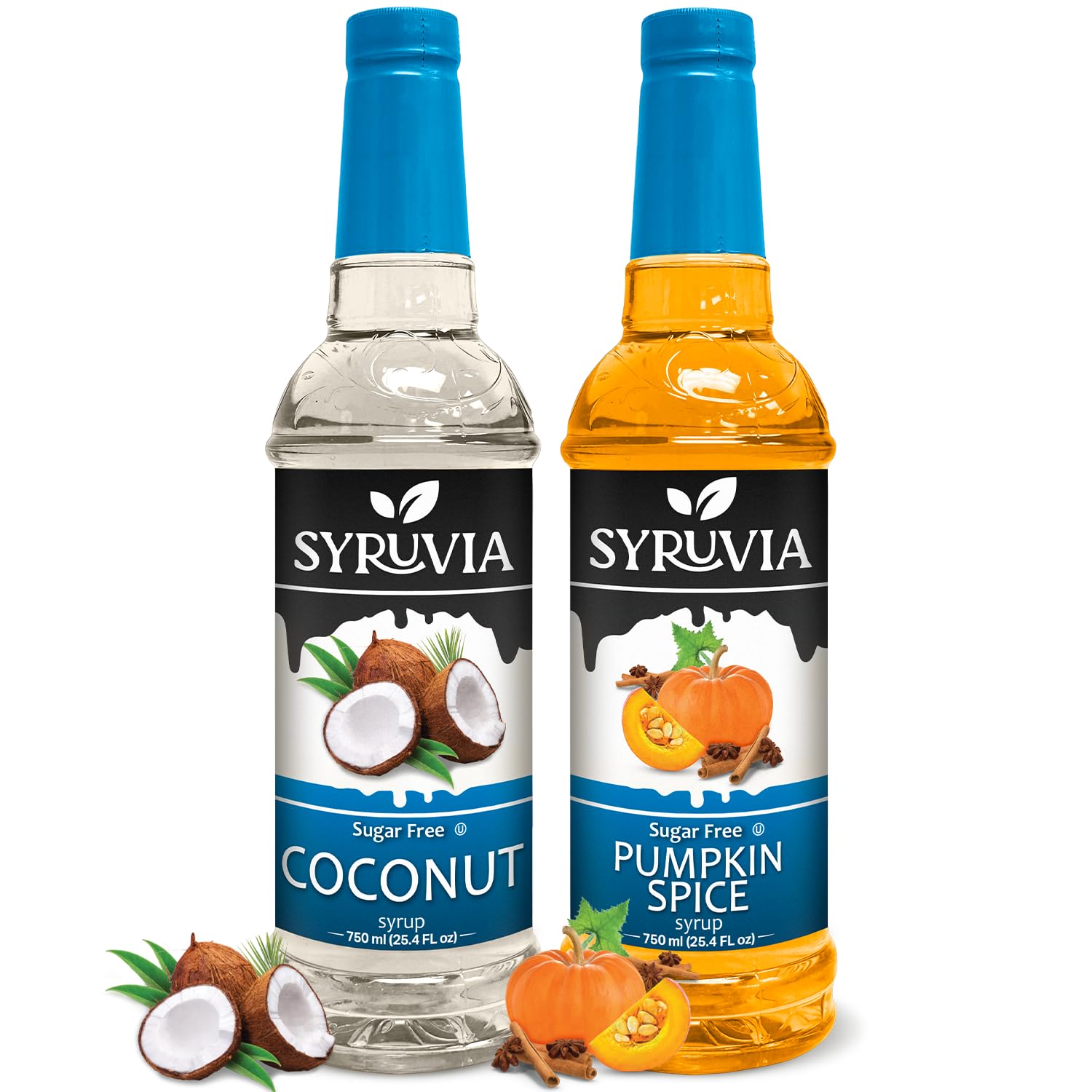 Variety Pack, Sugar Free Pumpkin Spice, and Coconut Syrup