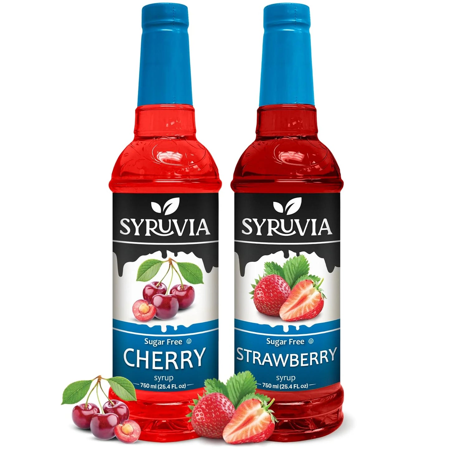 Variety Pack, Sugar Free Cherry, and Strawberry Syrup