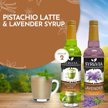 Variety Pack, Pistachio Latte, and Lavender Coffee Syrup