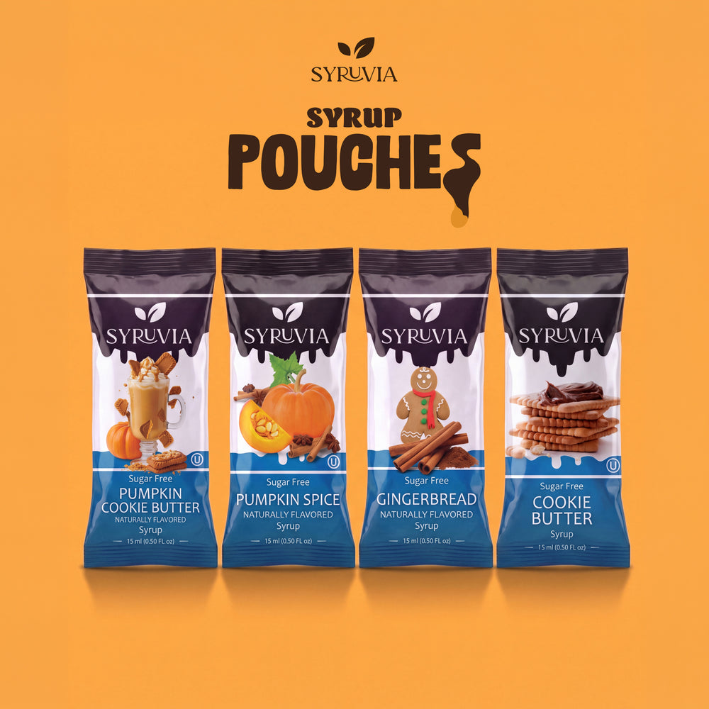Sugar Free Pumpkin Cookie Butter Syrup Pouches
