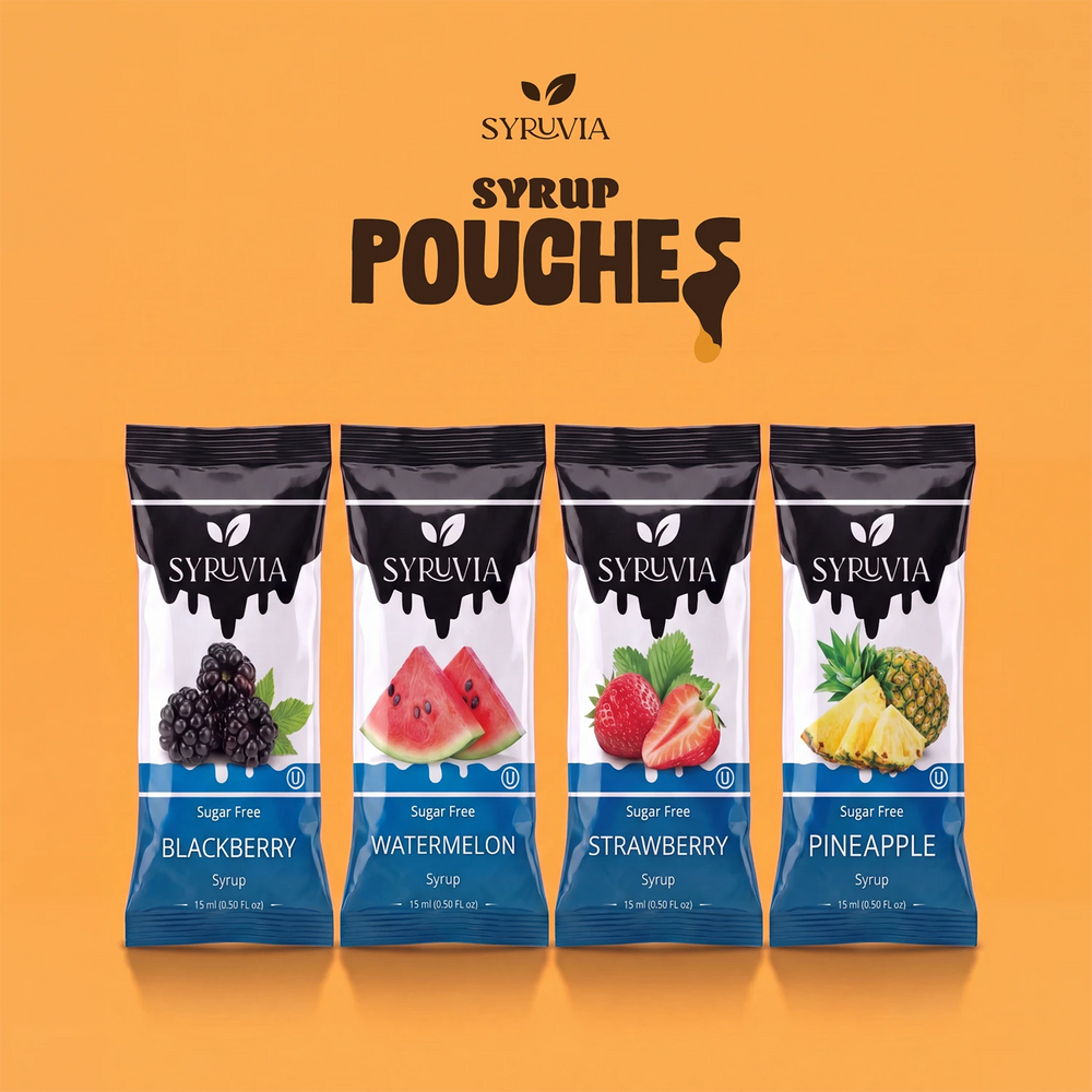 Sugar Free Pineapple Syrup Pouches