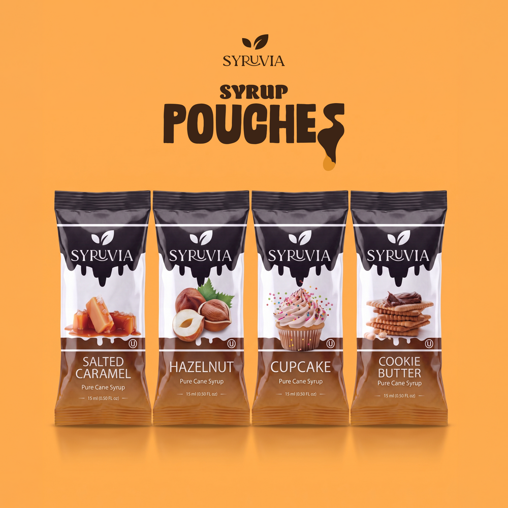 Vanilla Syrup Pouches