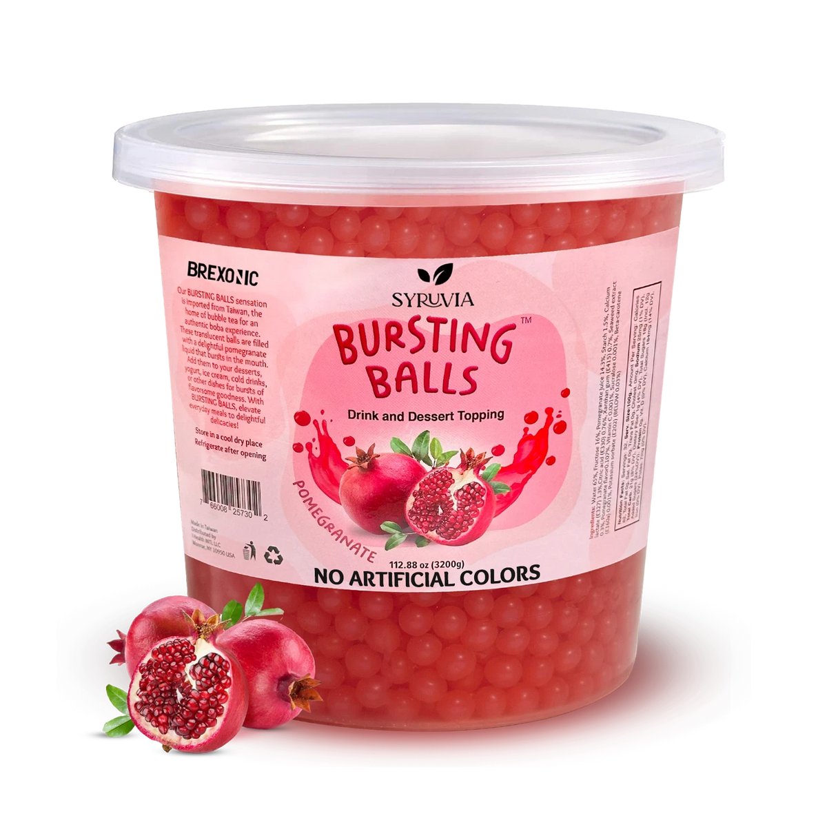 7 LB Pomegranate Flavored Popping Boba signature recipe