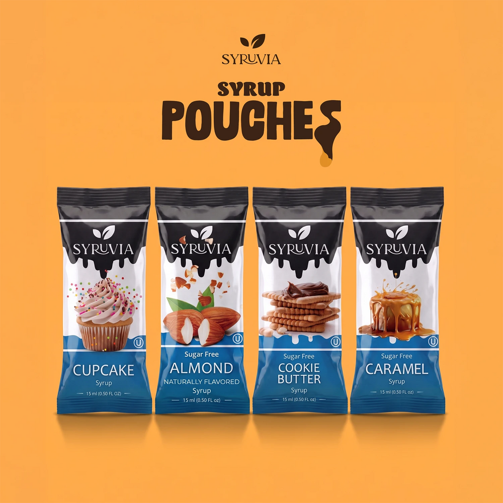 Sugar Free White Chocolate Mocha Syrup Pouches