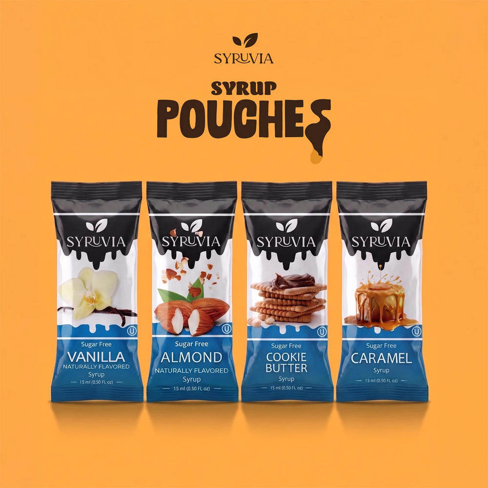 Sugar Free Cupcake Syrup Pouches