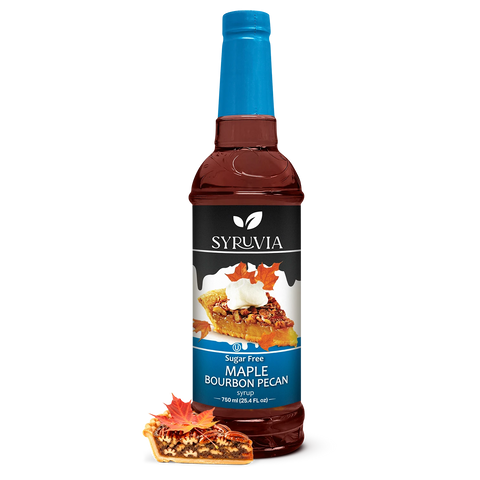 Sugar-Free Maple Bourbon Pecan Syrup