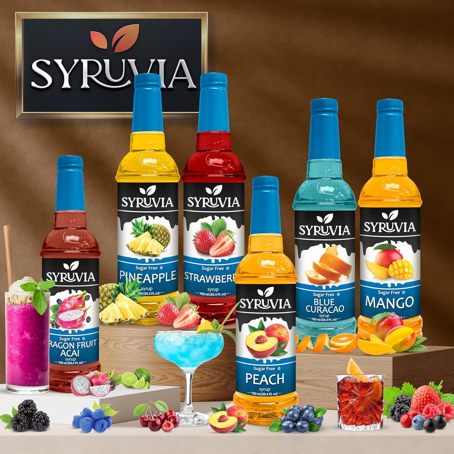 Sugar-Free BLUNILLA Syrup Vanilla Blueberry