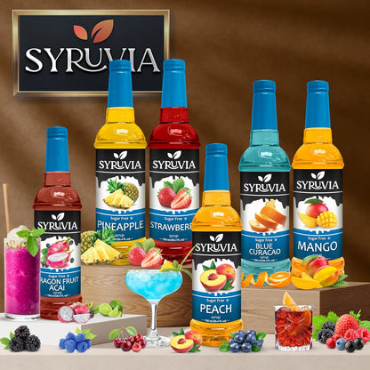 Sugar-Free BLUNILLA Syrup Vanilla Blueberry