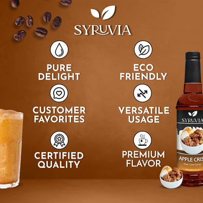 Apple Crisp Syrup Premium Flavoring