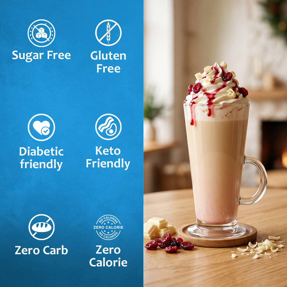 Sugar Free White Chocolate Cranberry Syrup