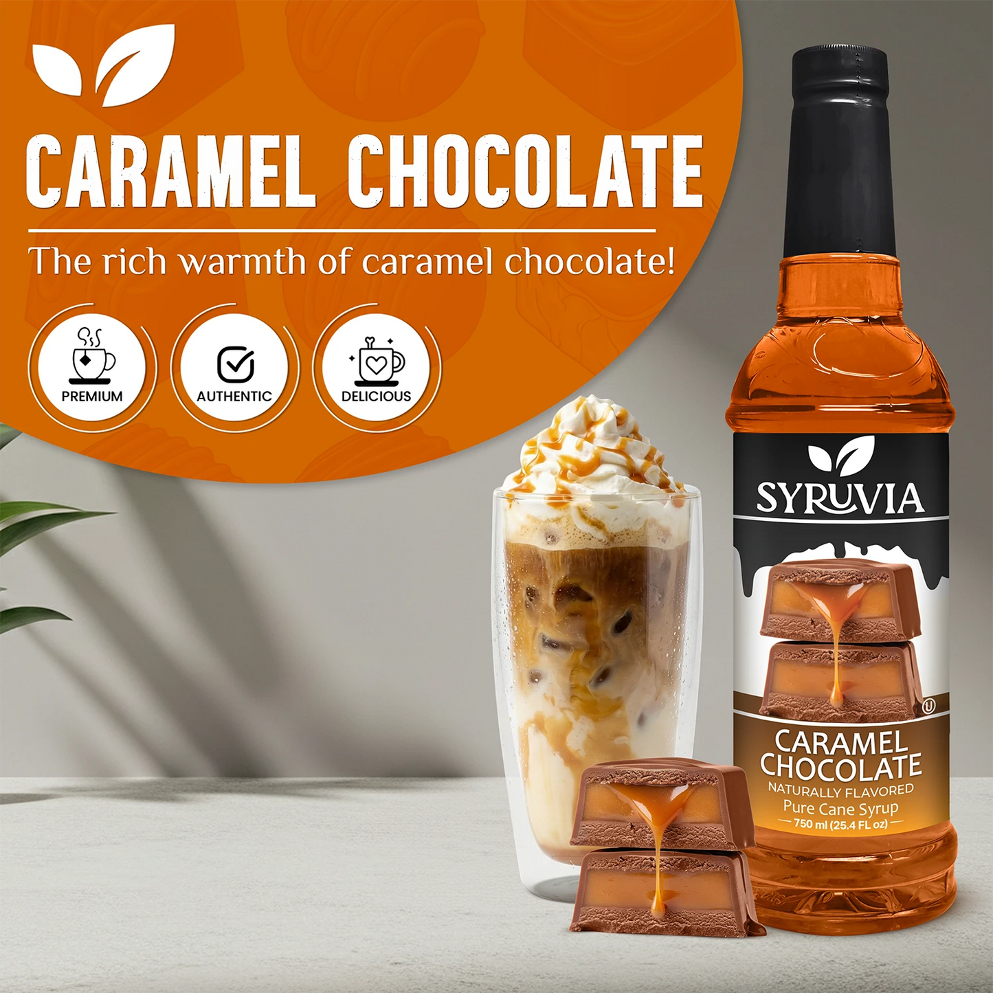Caramel Chocolate Syrup