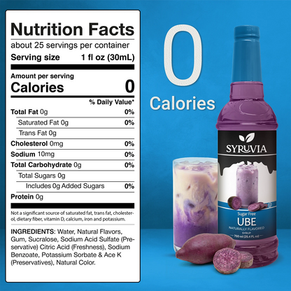 Sugar Free Ube Syrup