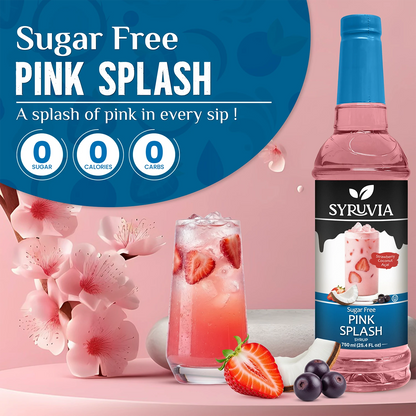 Sugar Free Pink Splash Syrup