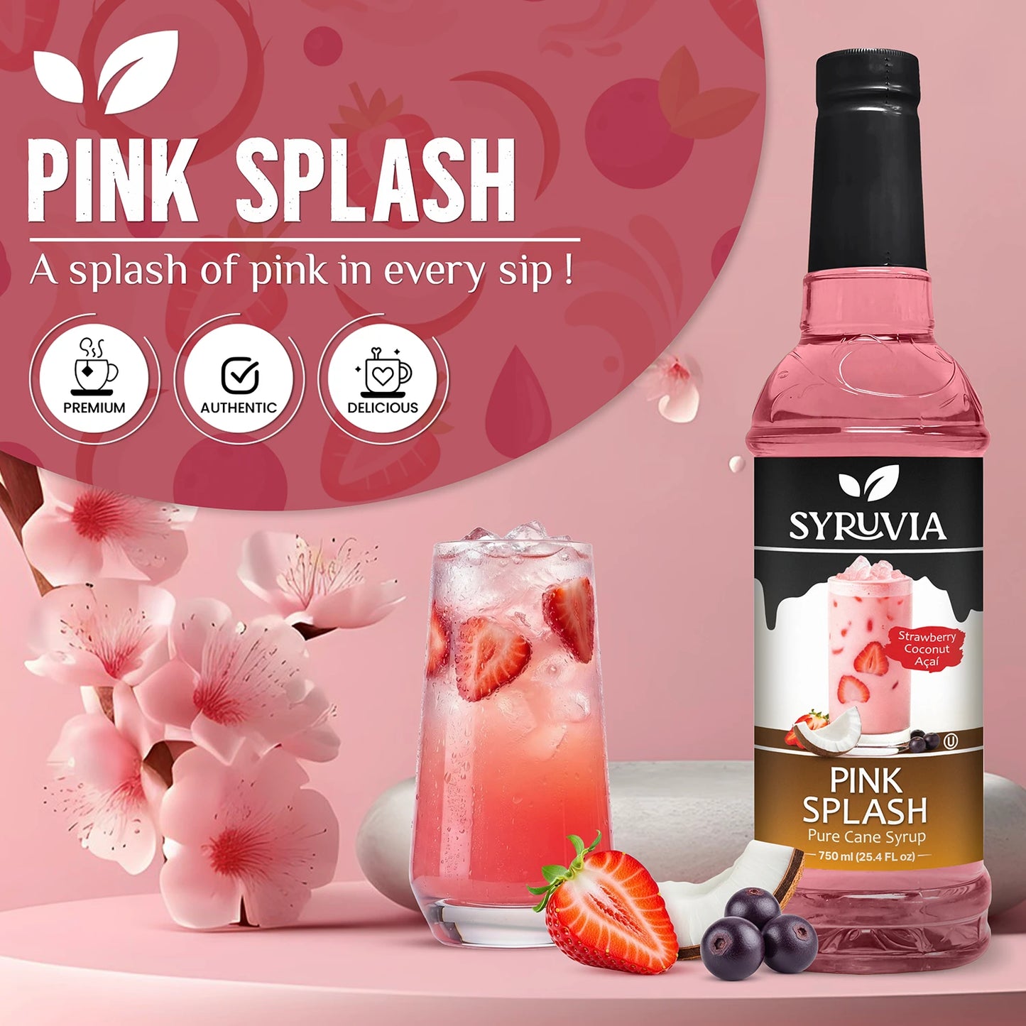 Pink Splash Syrup
