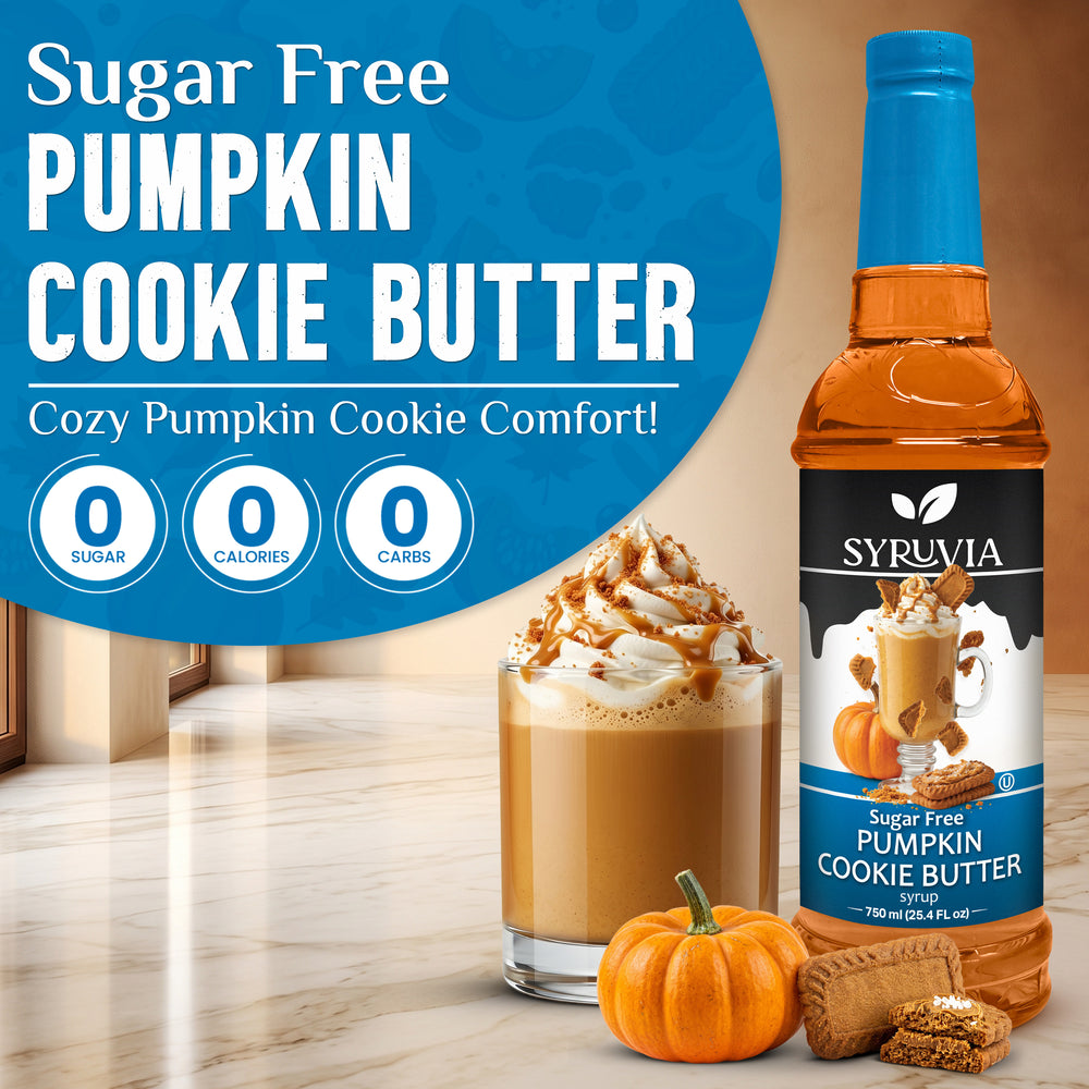 Sugar Free Pumpkin Cookie Butter Syrup