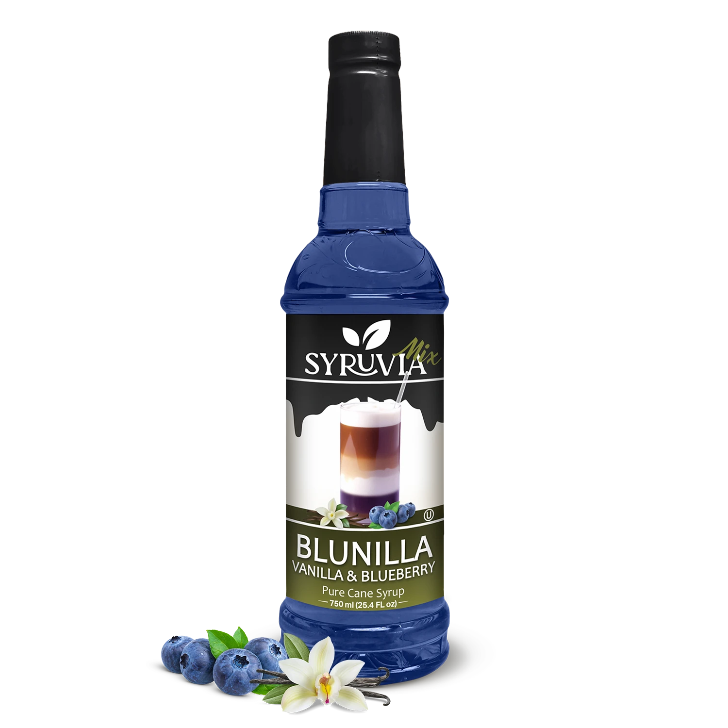 BLUNILLA Syrup™  Vanilla Blueberry