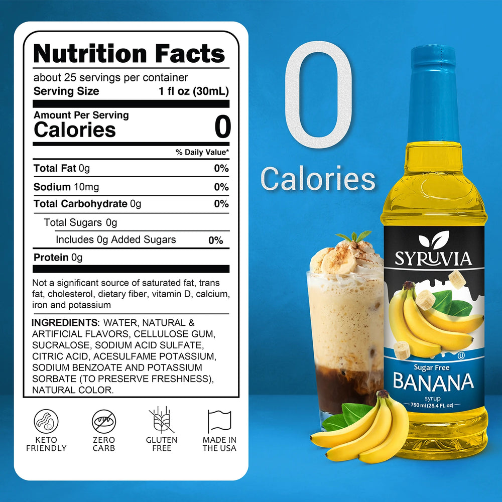 Sugar Free Banana Syrup