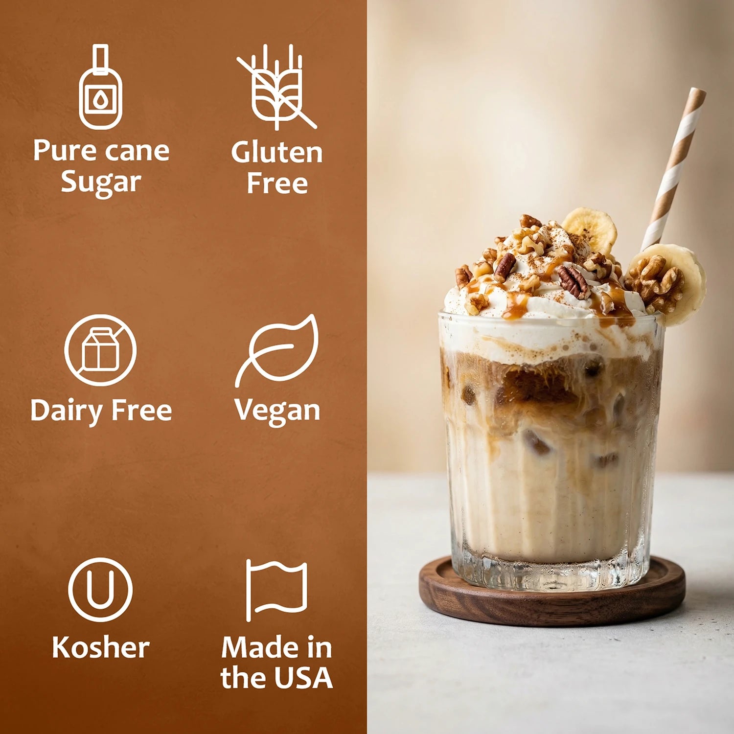 Banana Nut Syrup Dairy Free