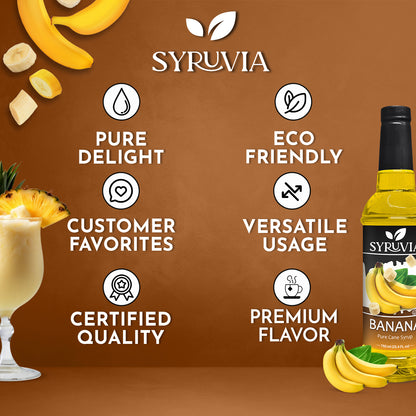 Banana Syrup Premium Flavor