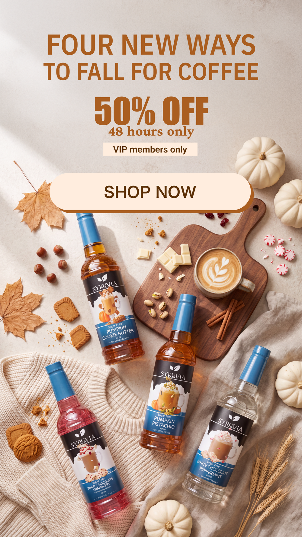 New fall flavors reveal