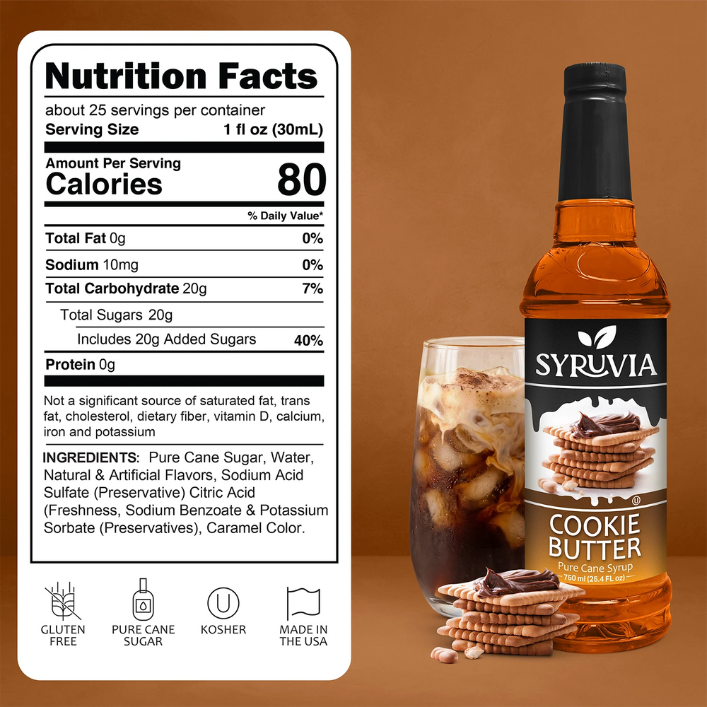 Cookie Butter Coffee Syrup