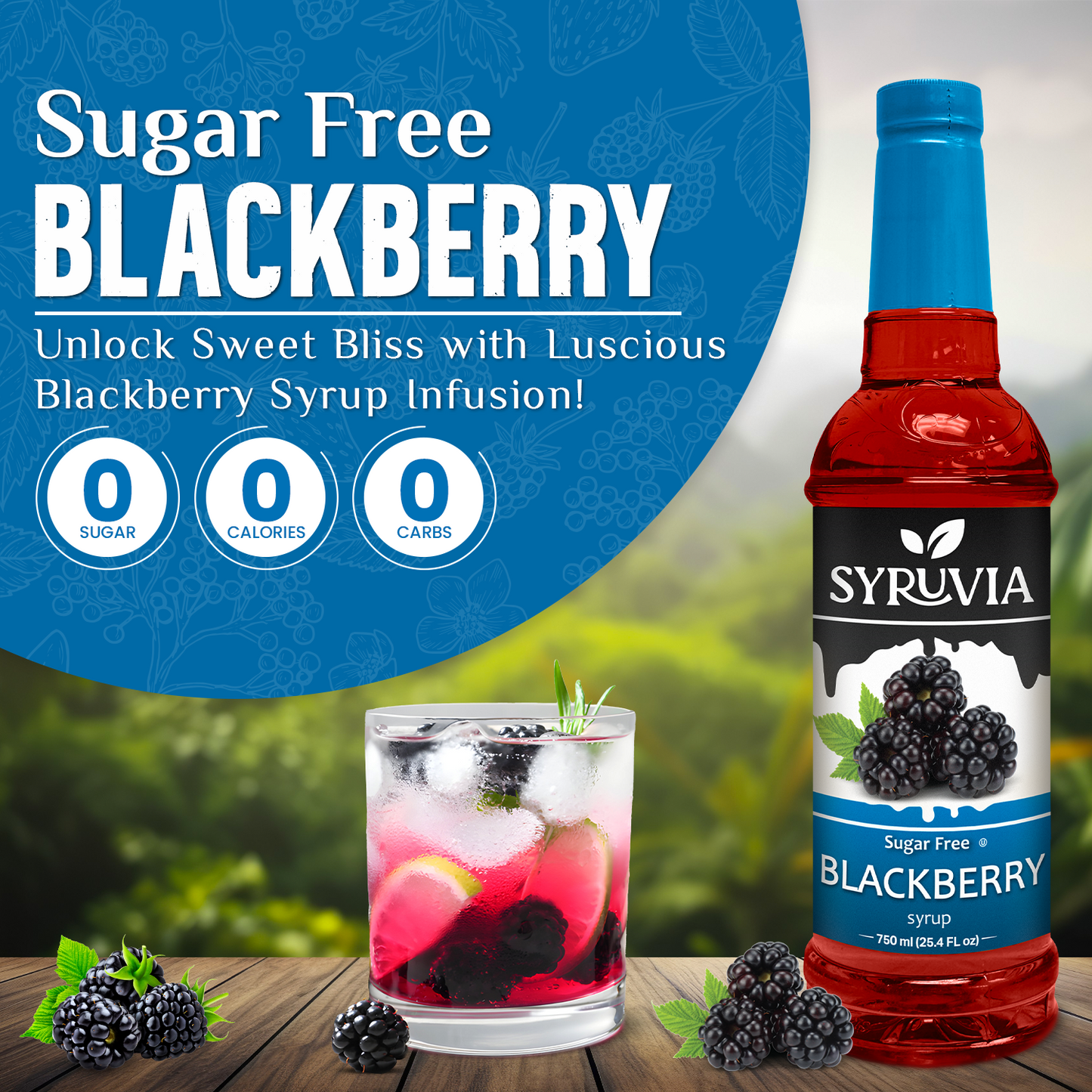 Sugar-Free Blackberry Syrup