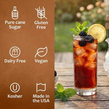 Blackberry Tea Syrup Dairy Free