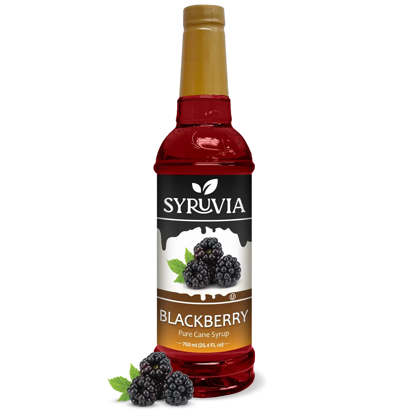 Blackberry deserts  syrup