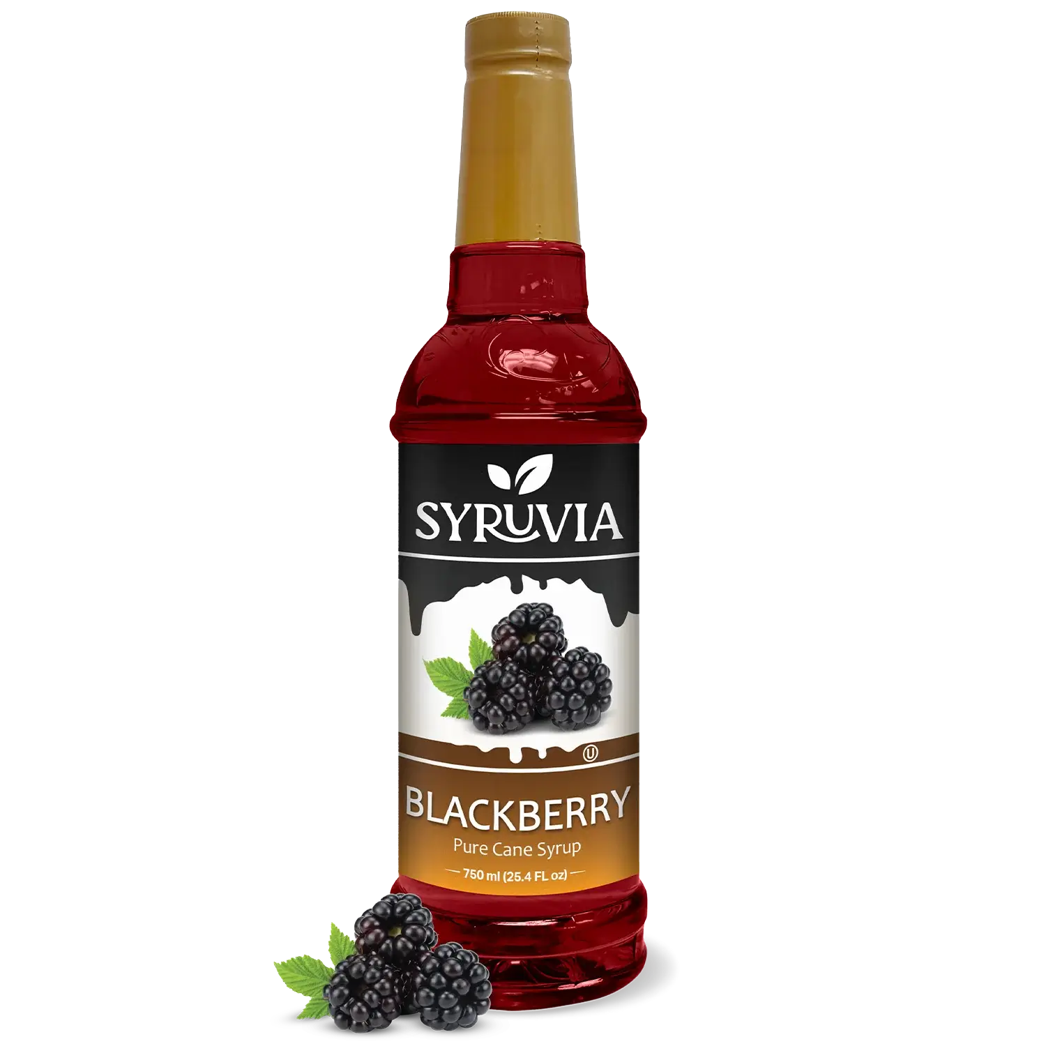 Blackberry deserts  syrup