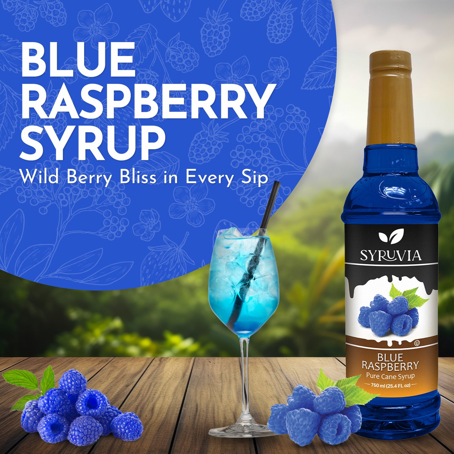 Blue Raspberry Syrup