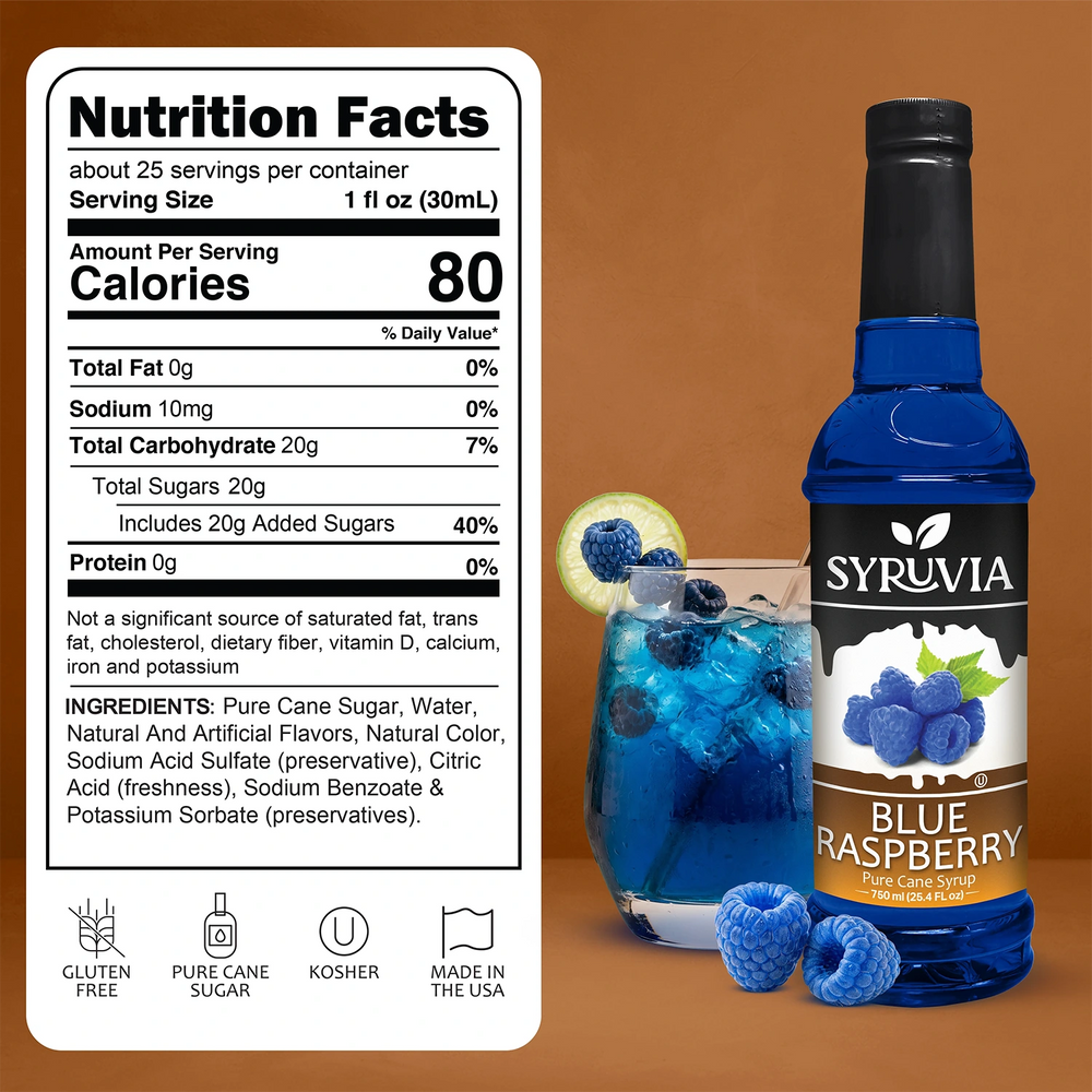 Blue Raspberry Syrup